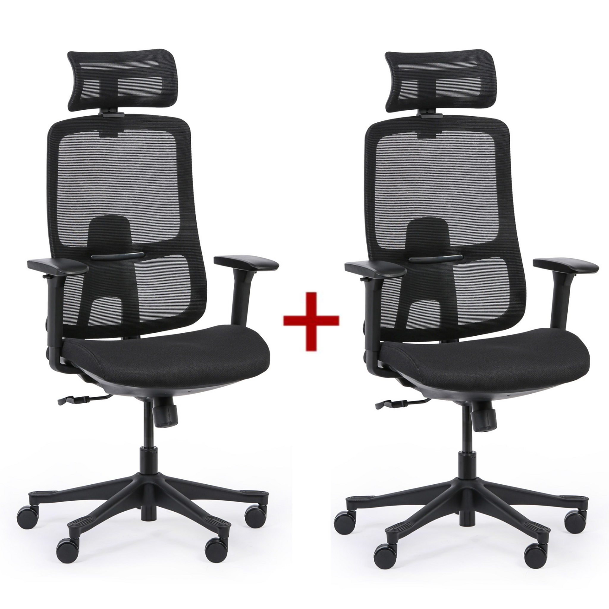 Krzesło biurowe LYNX 1+1 GRATIS