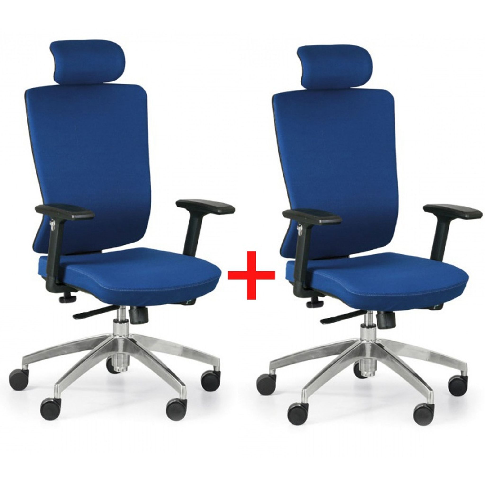 Krzesło biurowe NED F 1+1 GRATIS
