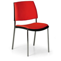 Krzesło konferencyjne CUBE, pomarańczowe