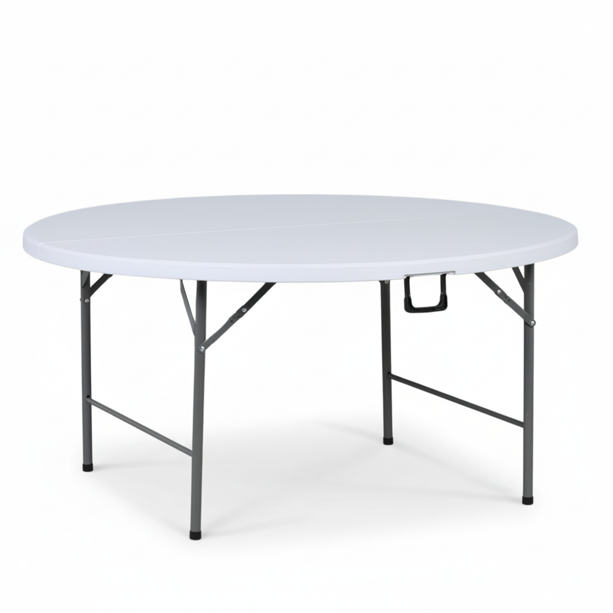 Kulatý cateringový stůl, 1520 x 740 mm, skládací deska