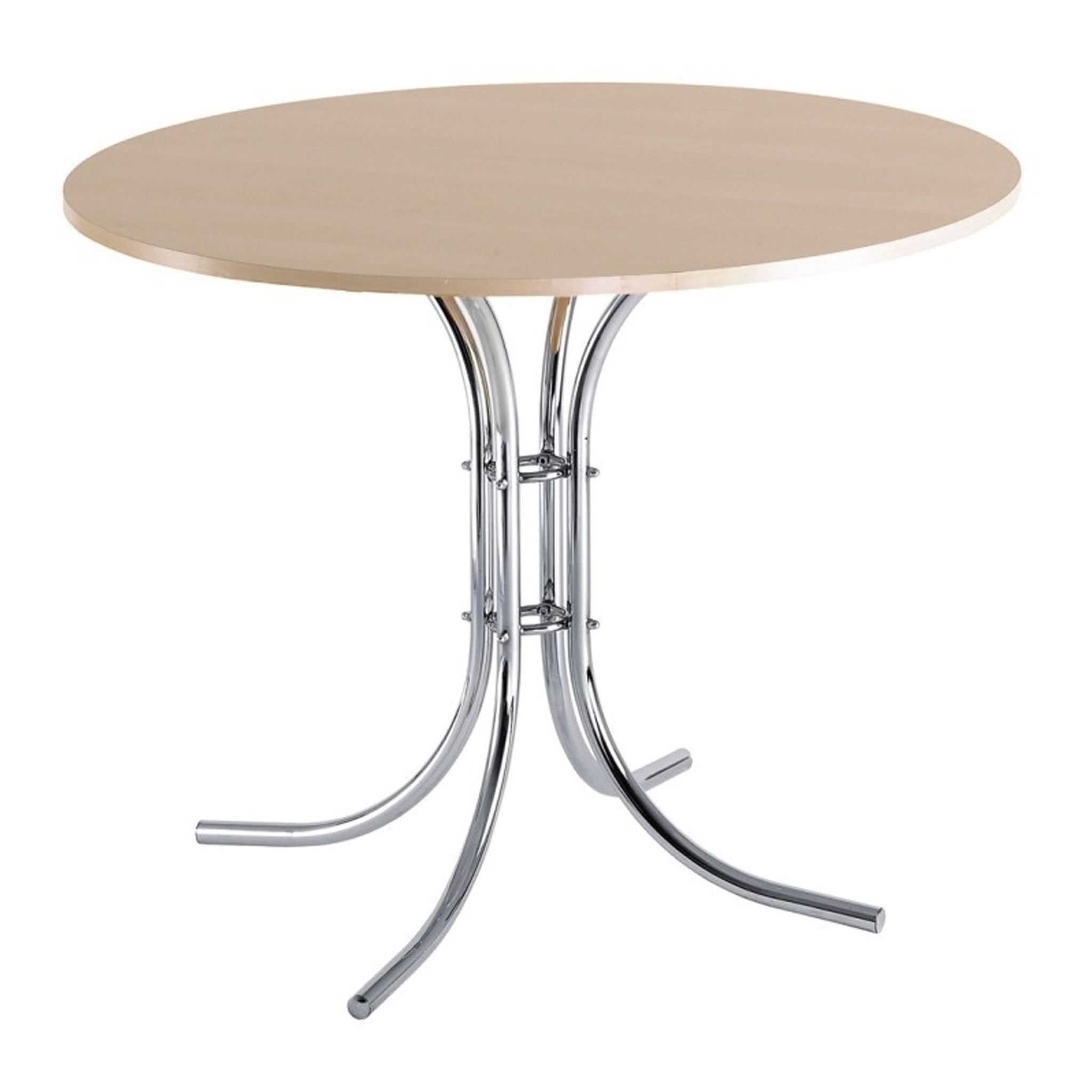 Kulatý jídelní stůl RAVENA, průměr 90 cm, buk