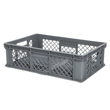 Kunststoff-Transportbehälter perforiert, 600 x 400 x 130 mm