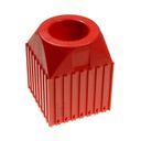 Kunststoff-Werkzeugkasten mit Kegelschaft ISO 40, Modul 8x8, 1 Kavität, rot