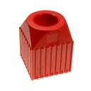 Kunststoff-Werkzeugkasten mit Kegelschaft MORSE M5, Modul 8x8, 1 Kavität, rot