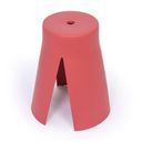 Kunststoffhocker RIKO, rot