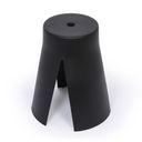Kunststoffhocker RIKO, schwarz