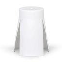 Kunststoffhocker RIKO, weiß