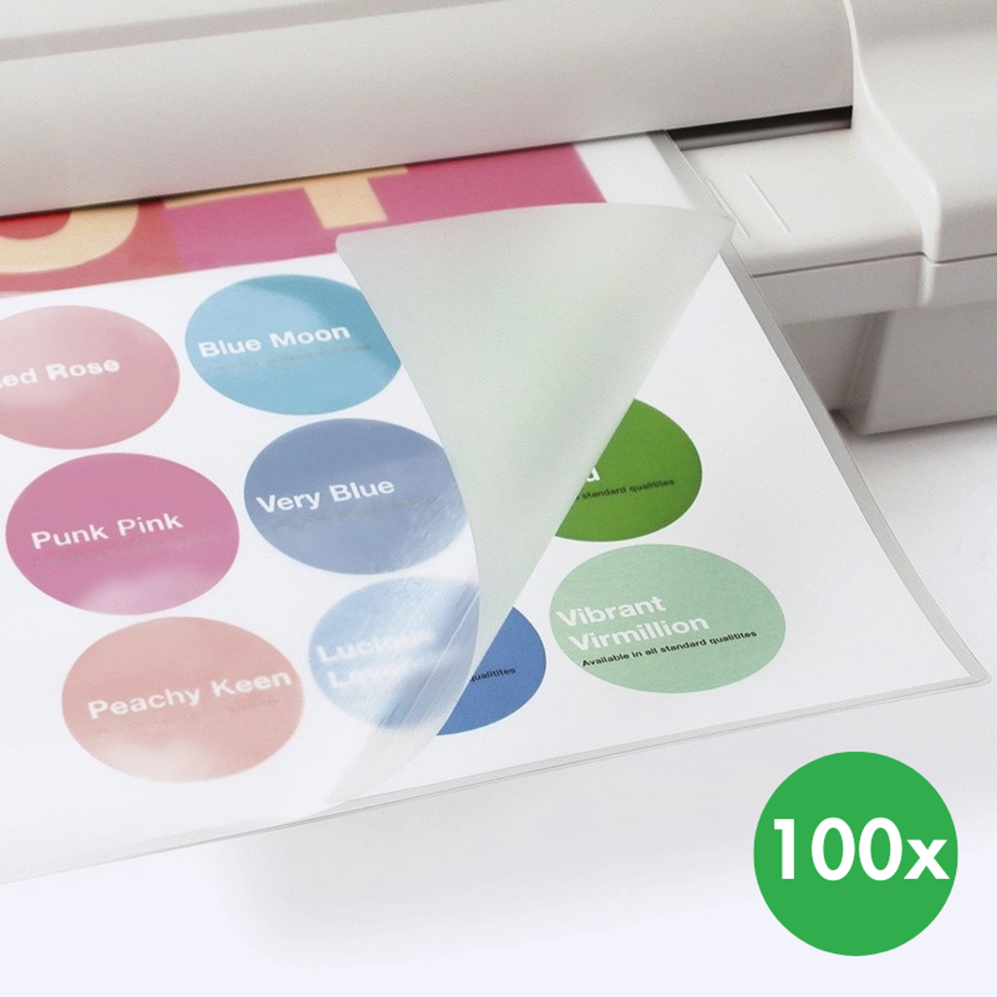 Laminiertaschen 54 x 86 mm, 125 mic, 100 Stk.