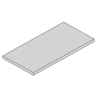 Laminierter Fachboden für ELEMENT SYSTEM, 800 x 300 mm, grau