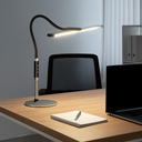 Lampa LED na biurko LUCIO, podstawa, pilot zdalnego sterowania