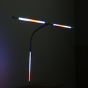 Lampa LED na biurko NOX z efektami RGBW, podstawa, pilot zdalnego sterowania