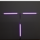 Lampa LED na biurko NOX z efektami RGBW, podstawa, pilot zdalnego sterowania