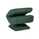 Látkové kreslo ZENFLEX, zelená