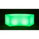 LED-beleuchteter Hocker, 42 x 120 x 44 cm