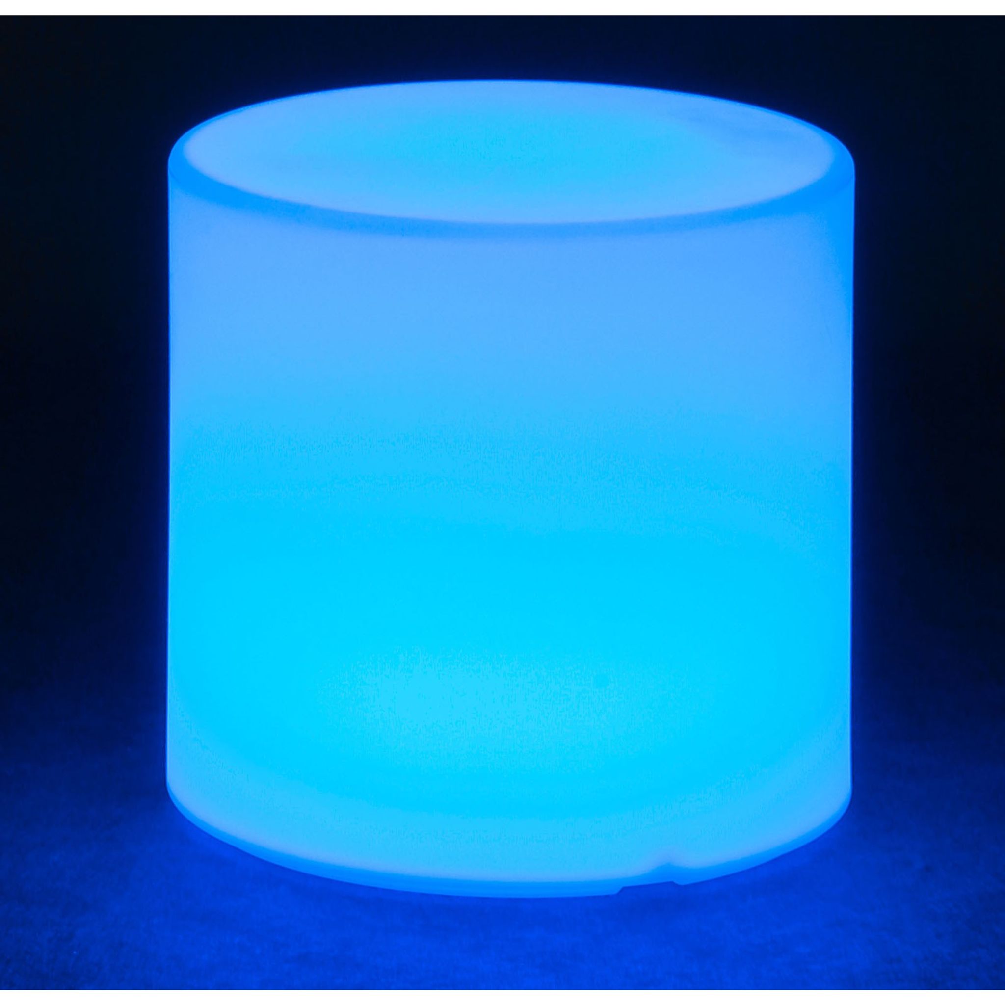 LED-beleuchteter Hocker/Stuhl, 40 x 40 x 40 cm