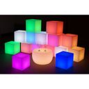 LED-beleuchteter Hocker/Stuhl, 40 x 40 x 40 cm