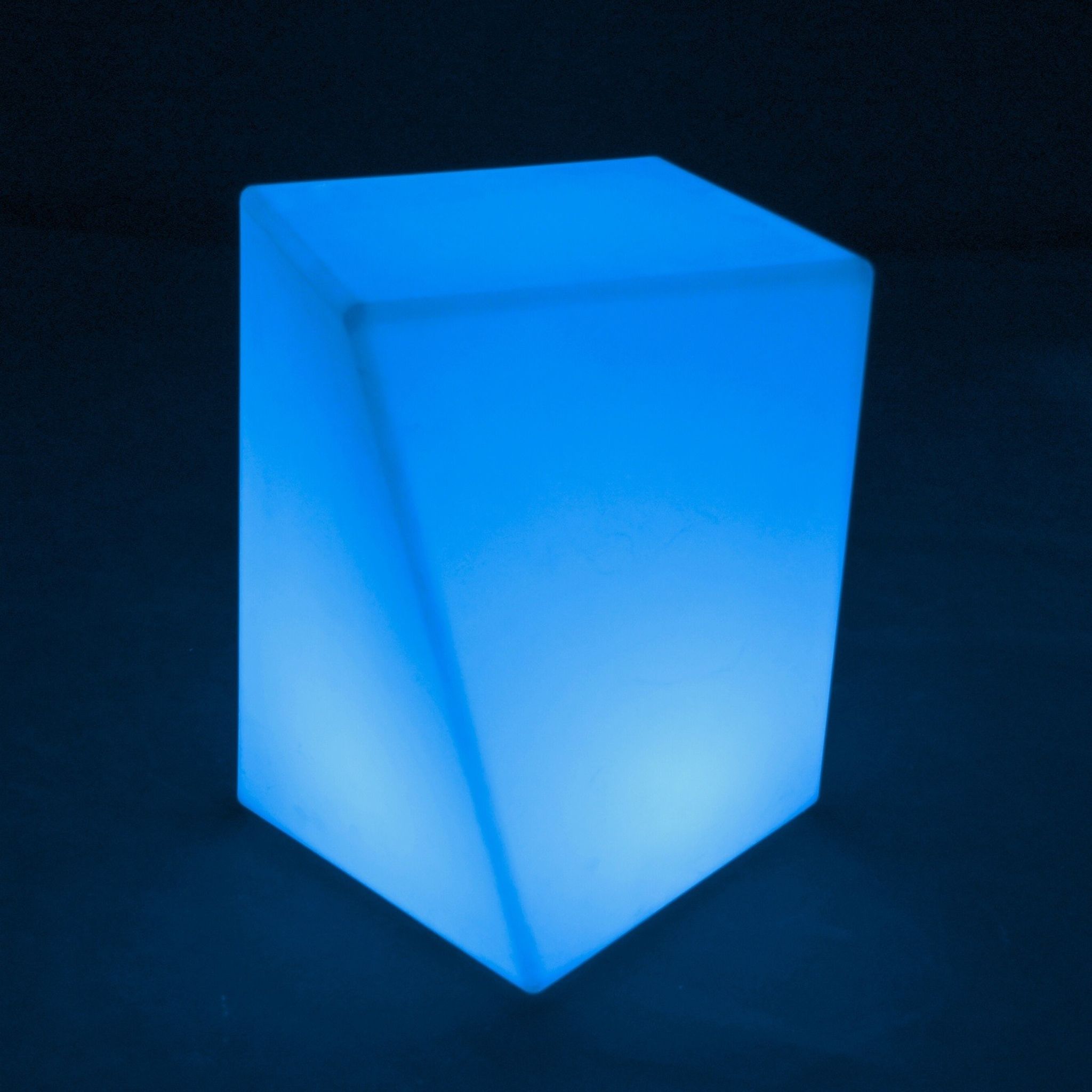 LED-beleuchteter Hocker/Stuhl, 50 x 42 cm