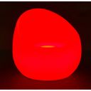 LED svietiace kreslo, 70 x 74 cm