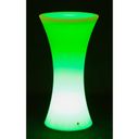 LED svietiaci kokteilový stôl, 110 x 58 cm