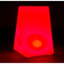 LED svietiaci stolík/taburet, 50 x 42 cm