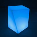 LED svietiaci stolík/taburet, 50 x 42 cm
