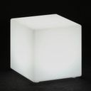 LED svietiaci taburet, 30 x 30 x 30 cm