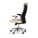 Leder-Bürosessel FANCY, beige