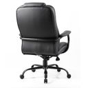 Leder-Bürosessel MAXOR XXL, schwarz