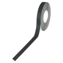 Antirutschband - Feinkorn, 25 mm x 18,3 m, schwarz