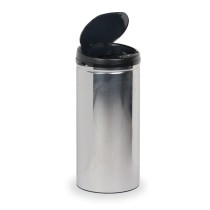 Bezdotykový kovový odpadkový koš 30 L, s vnitřní plastovou nádobou