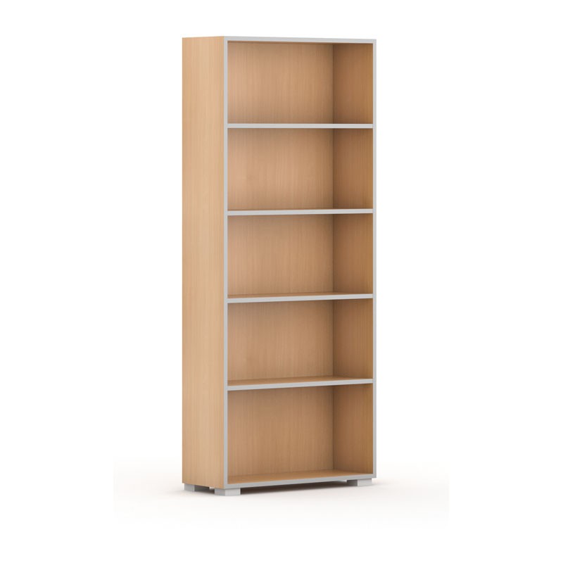 Biblioteka SILVER LINE, 1 kolumna, 1865 x 800 x 400 mm