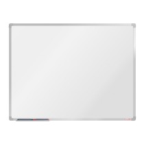 Biela magnetická popisovacia tabuľa boardOK, 1200 x 900 mm, eloxovaný rám