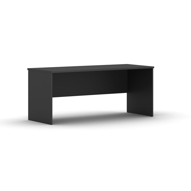 Biurko INTEGRO, 740 x 1750 x 700 mm, grafit