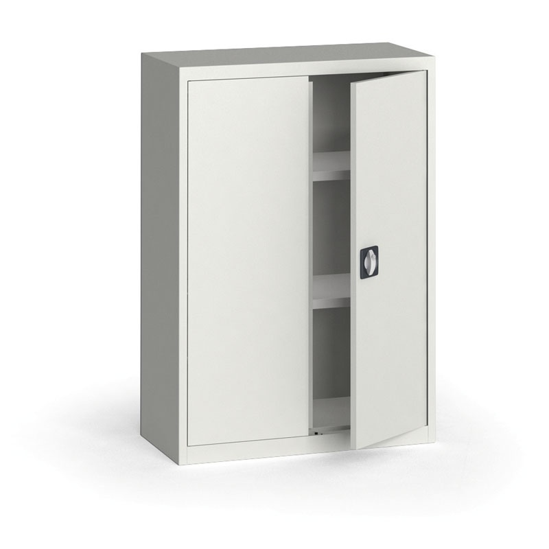 Blechschrank, 1150 x 800 x 400 mm, 2 Regalböden