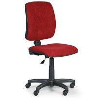 Bürostuhl, Schreibtischstuhl TORINO II ohne Armlehnen, rot