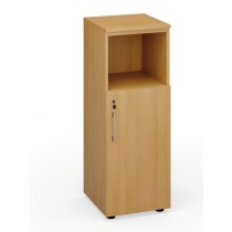 Büroschrank kombiniert mit Tür PRIMO Classic, 1087 x 400 x 420 mm