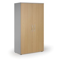 Büroschrank mit Tür, KOMBI, 3 Regalböden, 1497x800x400 mm
