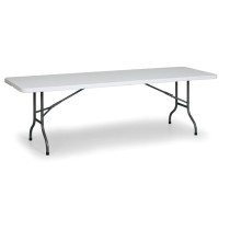 Cateringový stôl 2440 x 760 mm, skladacia doska stola