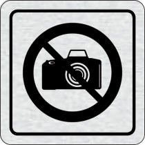 Cedulka na dveře - Zákaz fotografování