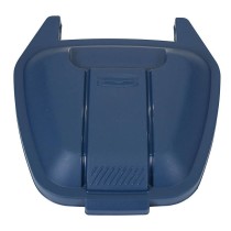 Deckel für mobiler plastik Mülleimer 131104, blau
