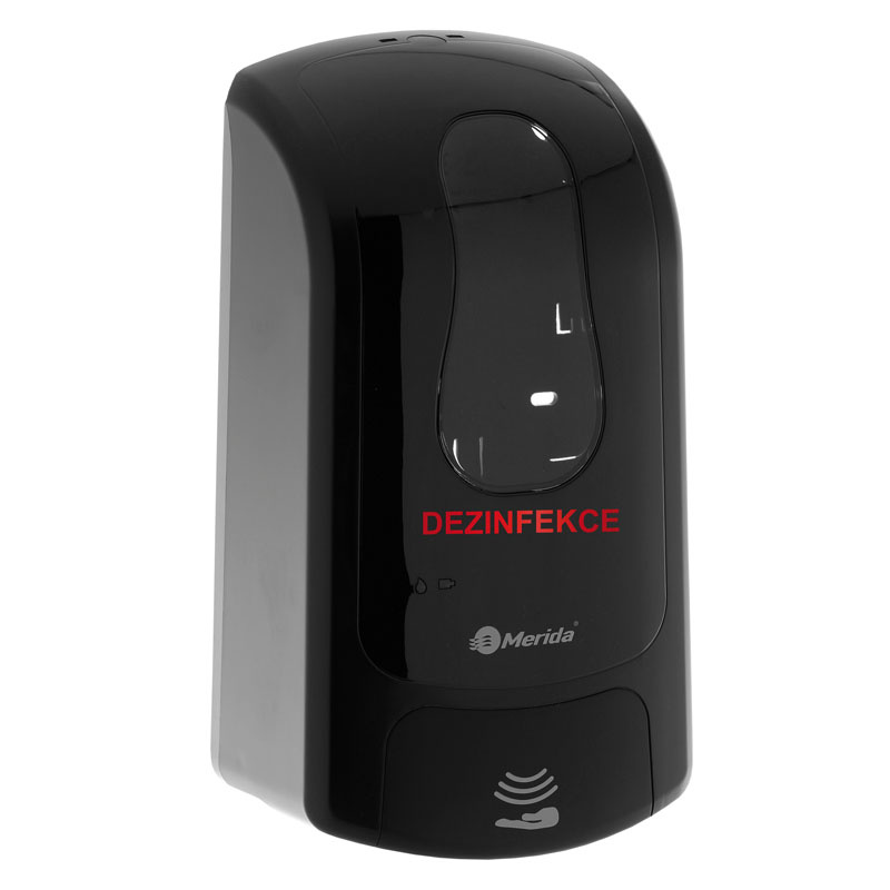 Desinfektionsmittelspender AUTOMATIC MERIDA ONE, schwarz