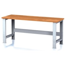 Dielenský stôl MECHANIC, nastavitelné podnožie, 2000x700x700-1055 mm