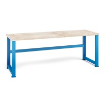 Dielenský stôl s pevným podnožím, dĺžka 2100 mm