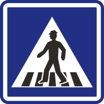 Dopravná značka - Prechod pre chodcov