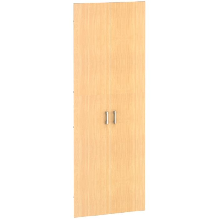 Dveře pro regály KOMBI, výška 2206 mm, na 5 polic, buk