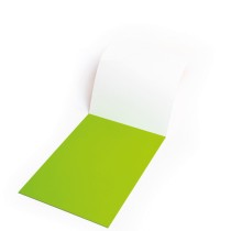 Elektrostatische Markierungsfolie Symbioflipcharts 500 x 700 mm, grün