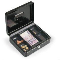 Geldkassette 90 x 300 x 240 mm, schwarz