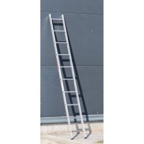 Hliníkový jednodielny rebrík ALVE EUROSTYL, 1x10 priečok, dĺžka 2,84 m