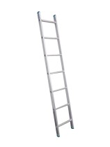 Hliníkový jednodielny rebrík ALVE EUROSTYL, 1x7 priečok, dĺžka 1,99 m