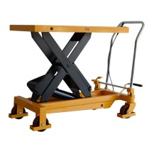 Hydraulický zdvíhací stôl TF, nosnosť 300 kg, zdvih 880 mm